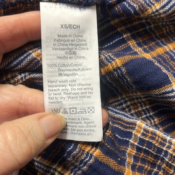 Madewell Plaid Button Up Dress - Picture 7 of 7